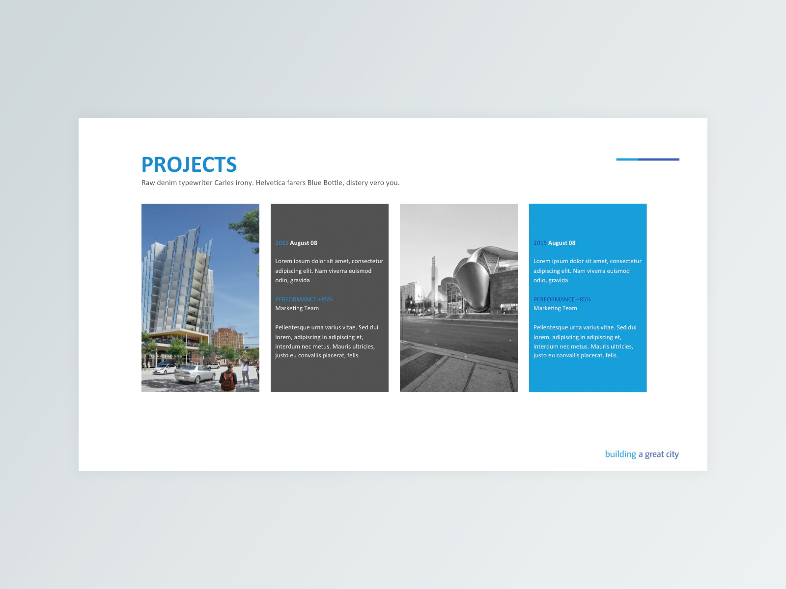 Building a Great City, 7
