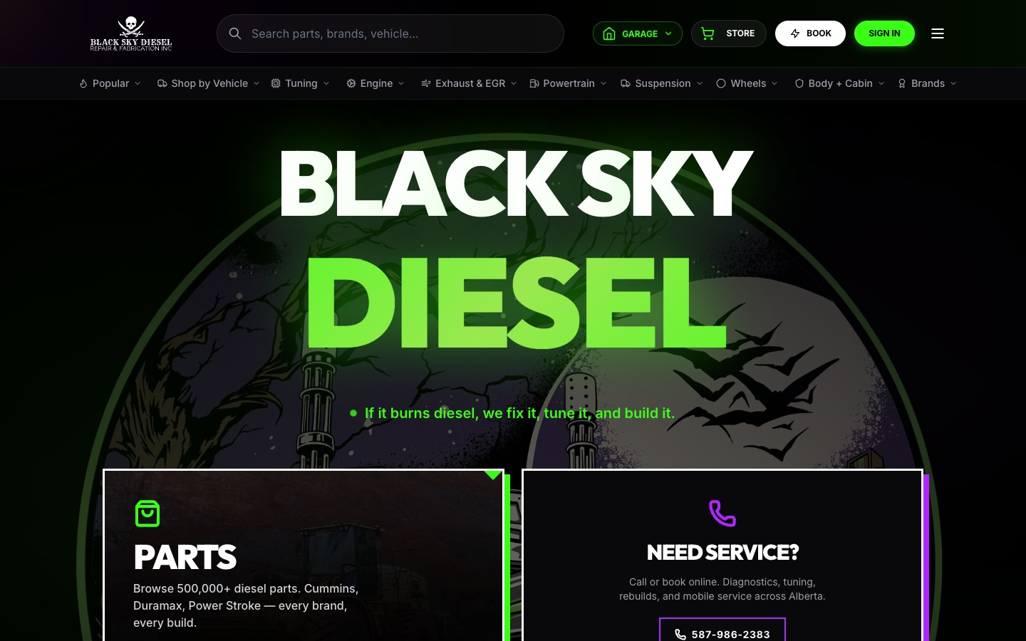Black Sky Diesel